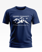 Hikers Community Pixel Peaks Soft Cotton T-shirt
