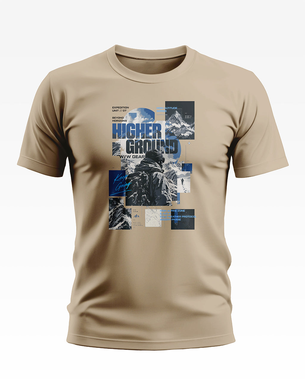 Higher Ground Alpine Explorer Soft Cotton T-shirt