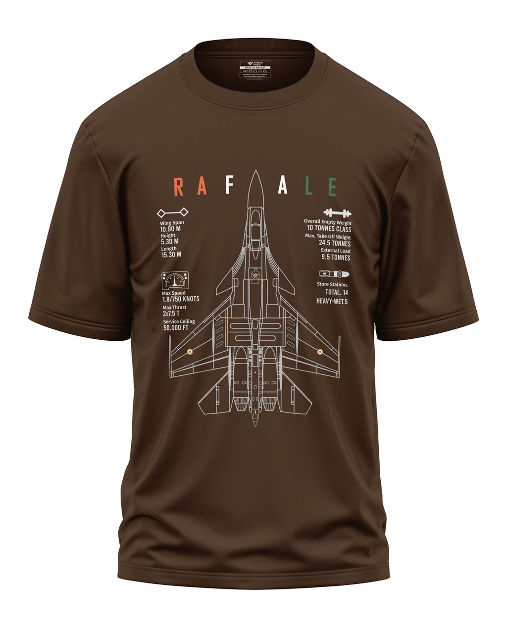 Designer Rafale Style Cotton Oversized T-shirt