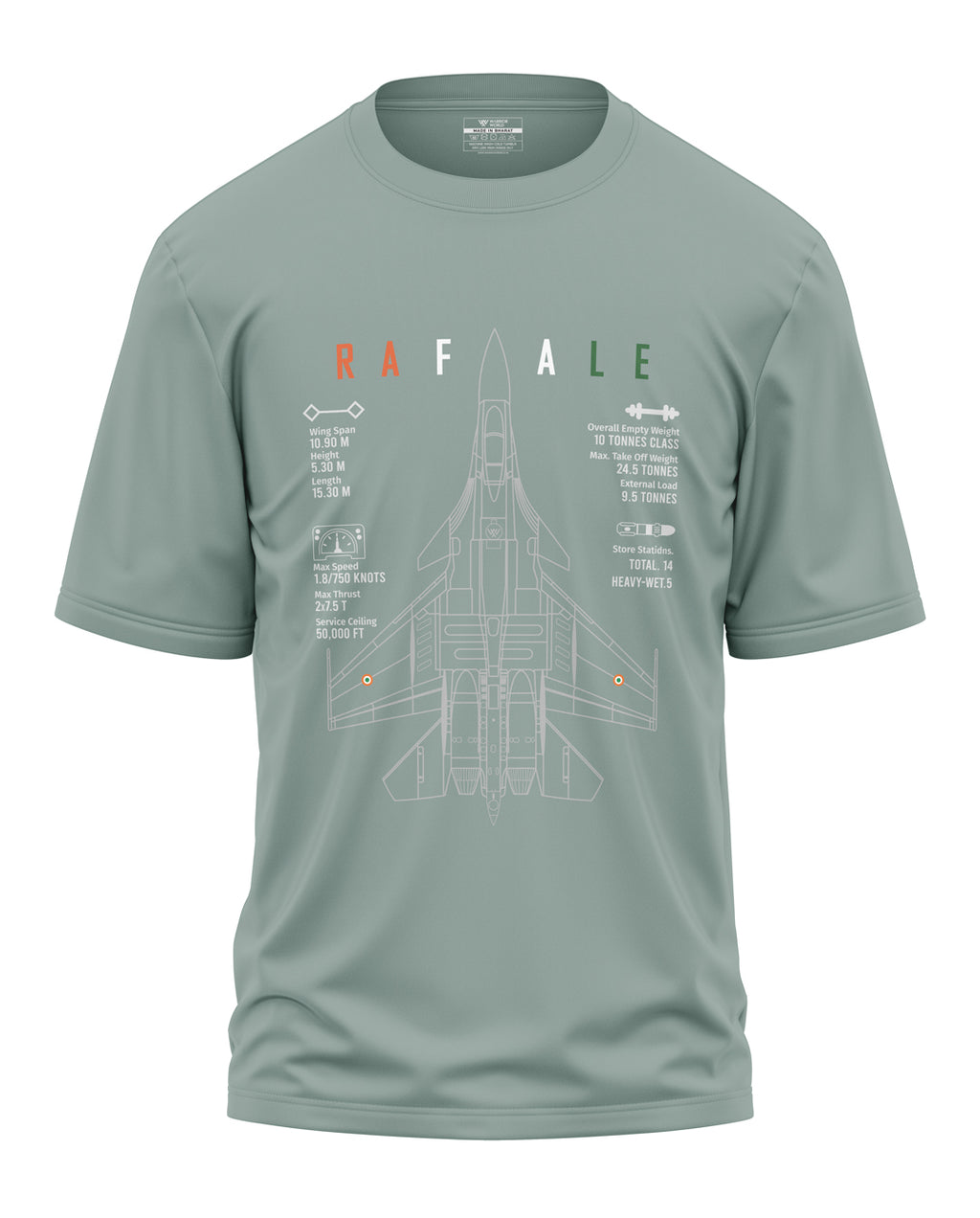 Designer Rafale Style Cotton Oversized T-shirt