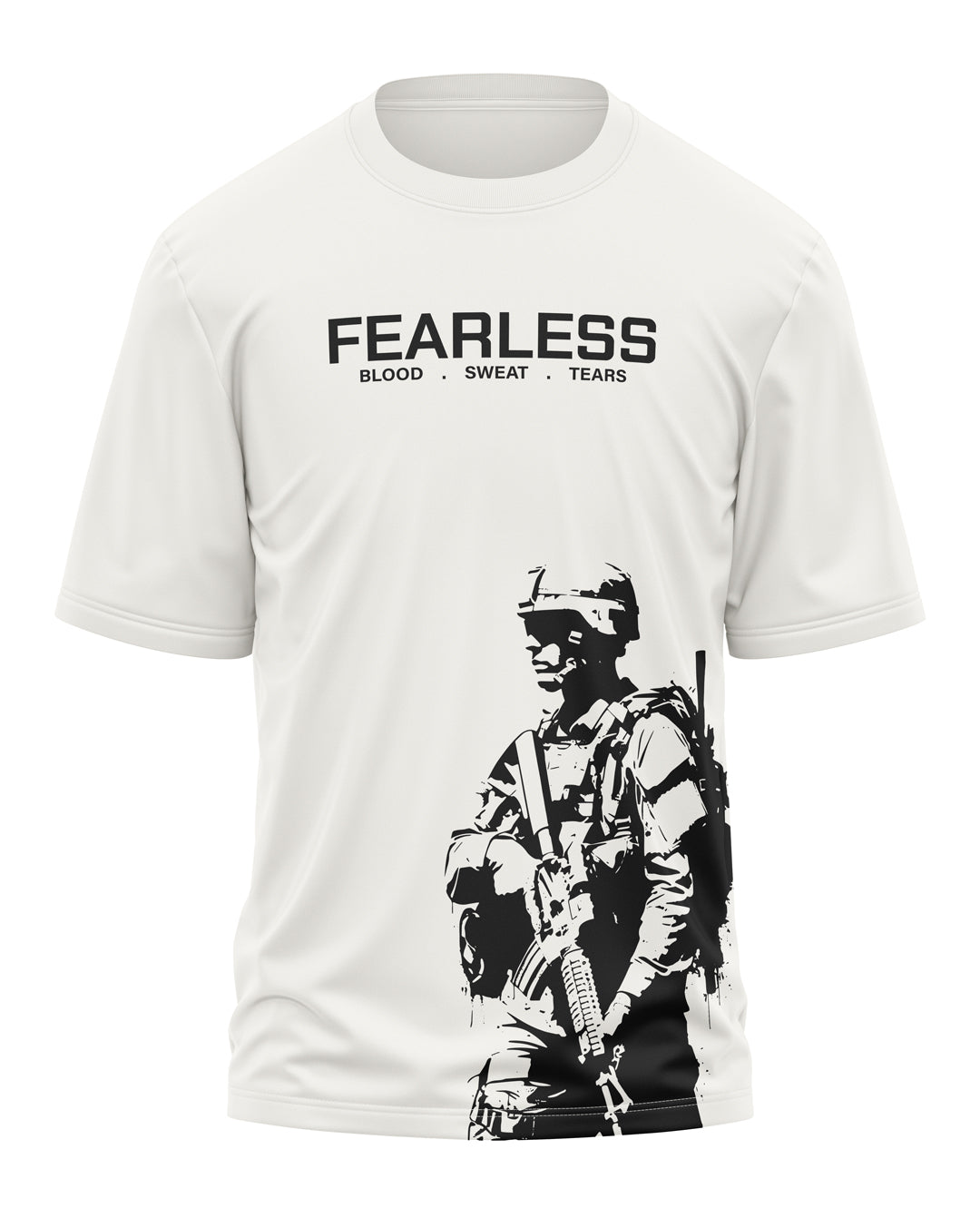 Fearless Premium Cotton Oversized T-Shirt