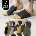 7-Pair Multi-colours Breathable Socks Combo