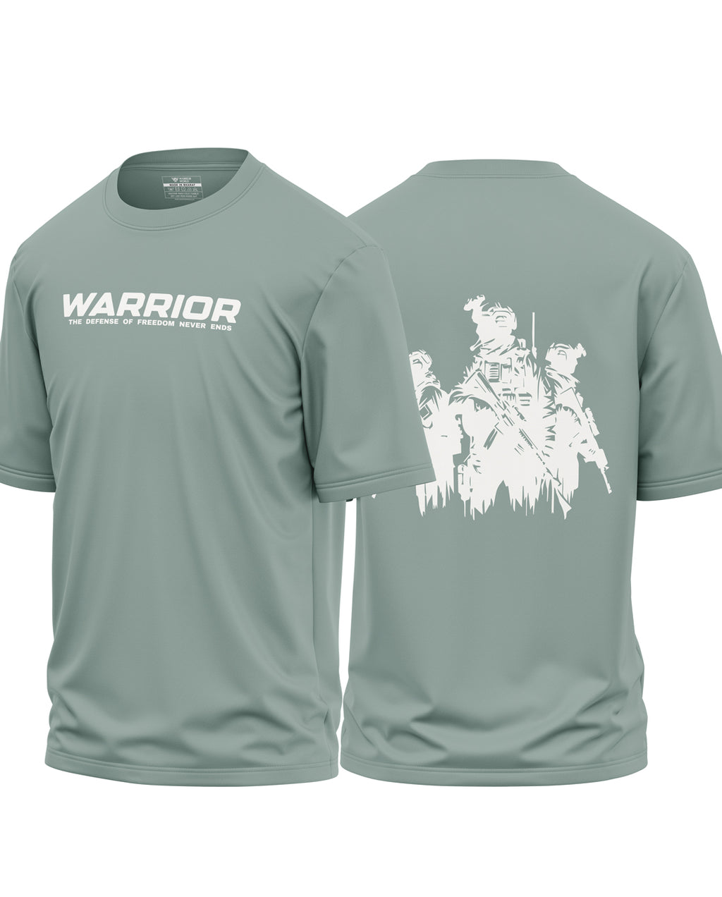 The Defense Of Freedom Never Ends Premium Cotton Oversized T-shirt