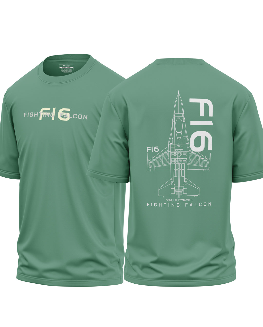 Fighting Falcon Premium Cotton Oversized T-shirt