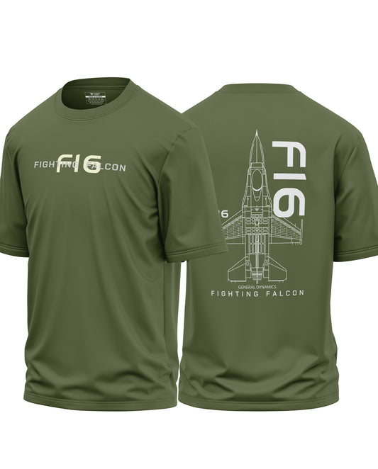 Fighting Falcon Premium Cotton Oversized T-shirt