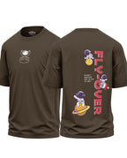 Fly Over Premium Cotton Oversized T-Shirt