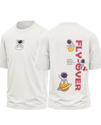 Fly Over Premium Cotton Oversized T-Shirt
