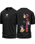 Fly Over Premium Cotton Oversized T-Shirt
