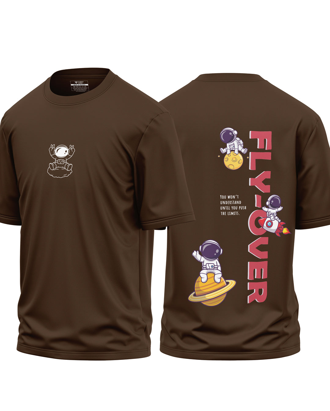 Fly Over Premium Cotton Oversized T-Shirt