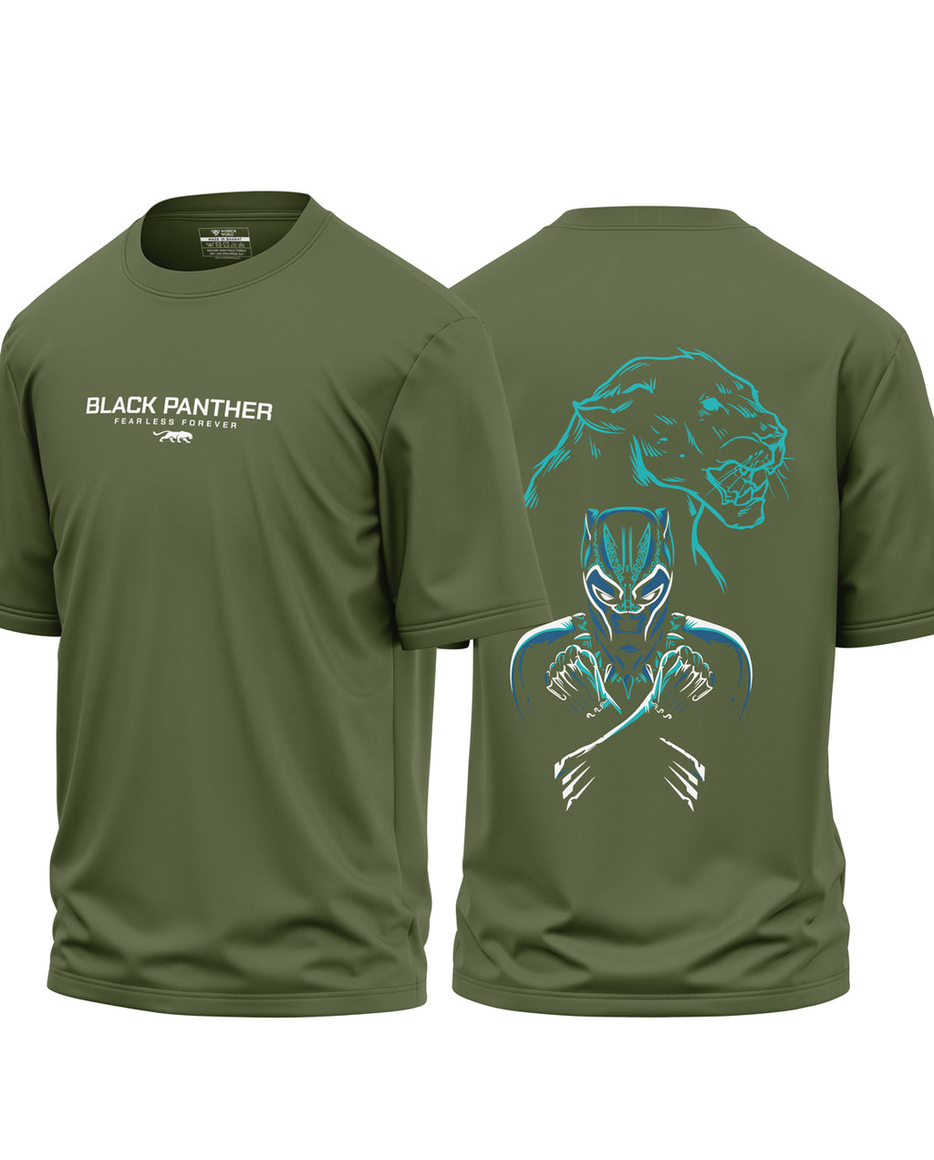 Black Panther Premium Cotton Oversized T-Shirt