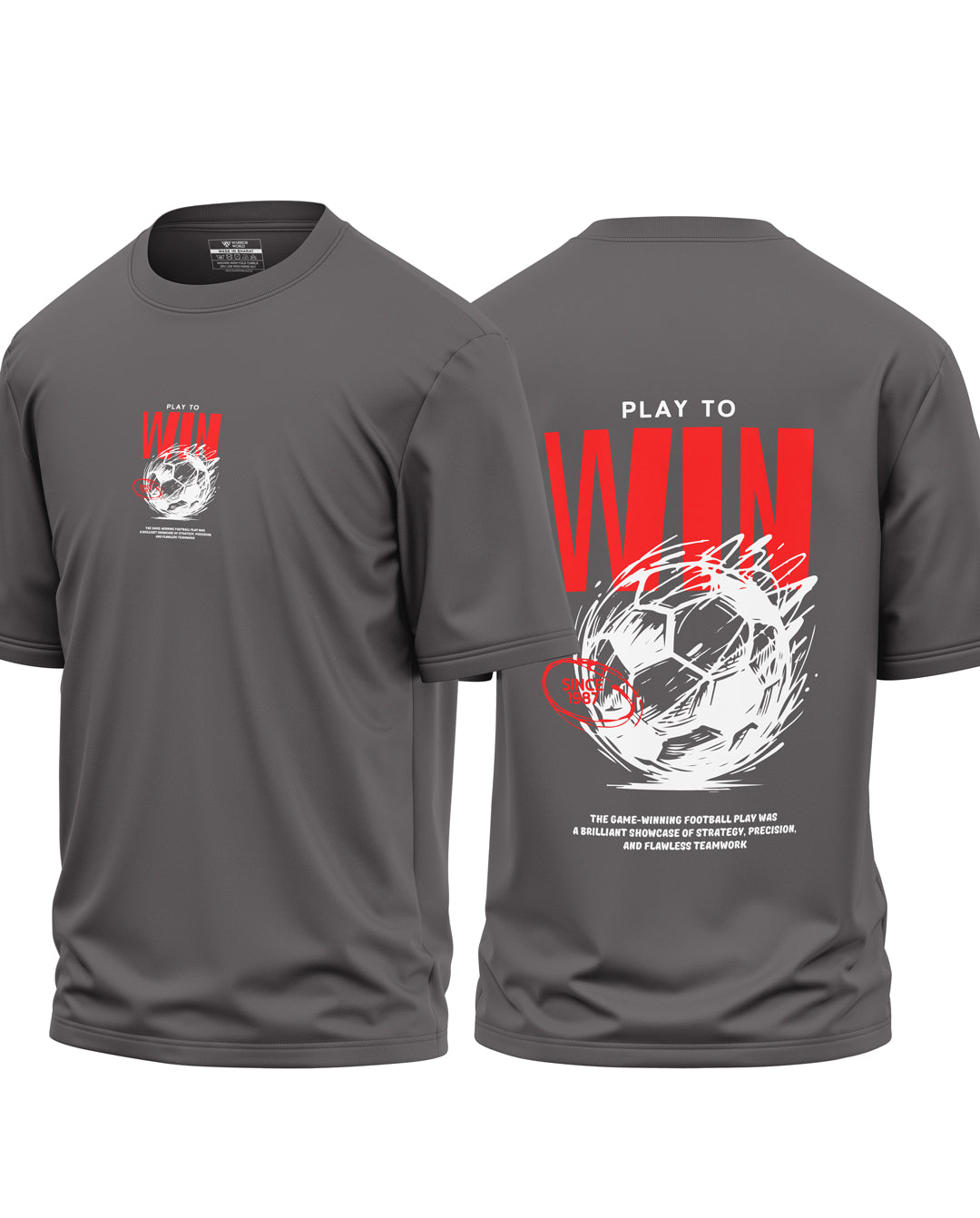 Play to Win Premium Cotton Oversized T-Shirt