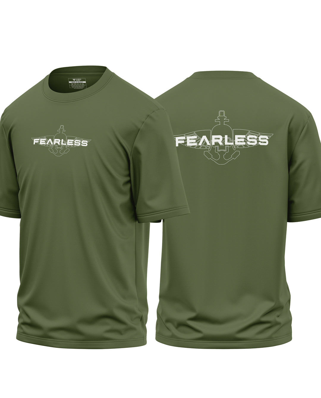 Fearless Premium Cotton Oversized T-Shirt