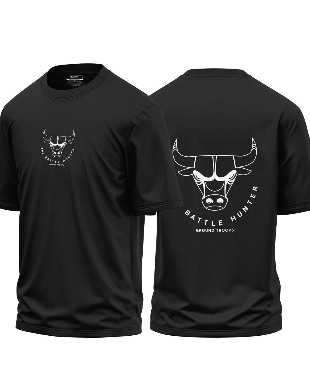 The Battle Hunter Premium Cotton Oversized T-Shirt