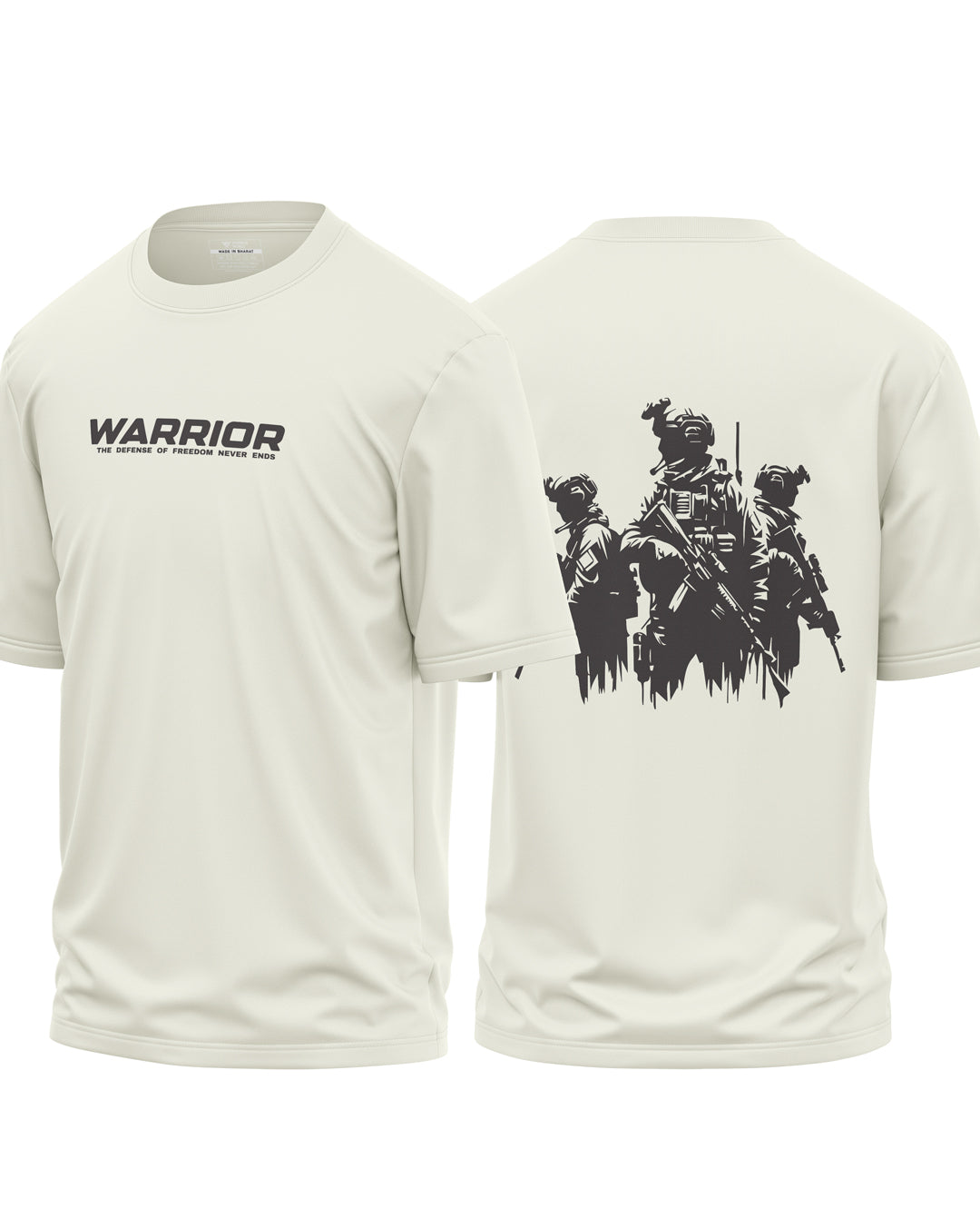 Warrior Freedom Premium Cotton Oversized T-Shirt