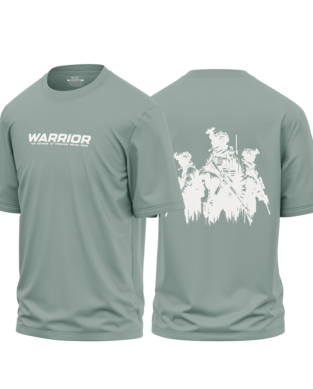 Warrior Freedom Premium Cotton Oversized T-Shirt