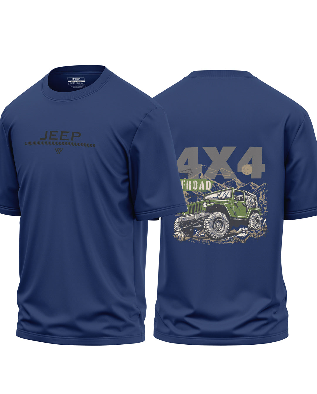 Jeep 4x4 Premium Cotton Oversized T-Shirt