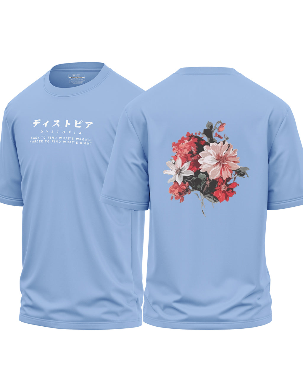 Dystipia Cotton Oversized T-shirt
