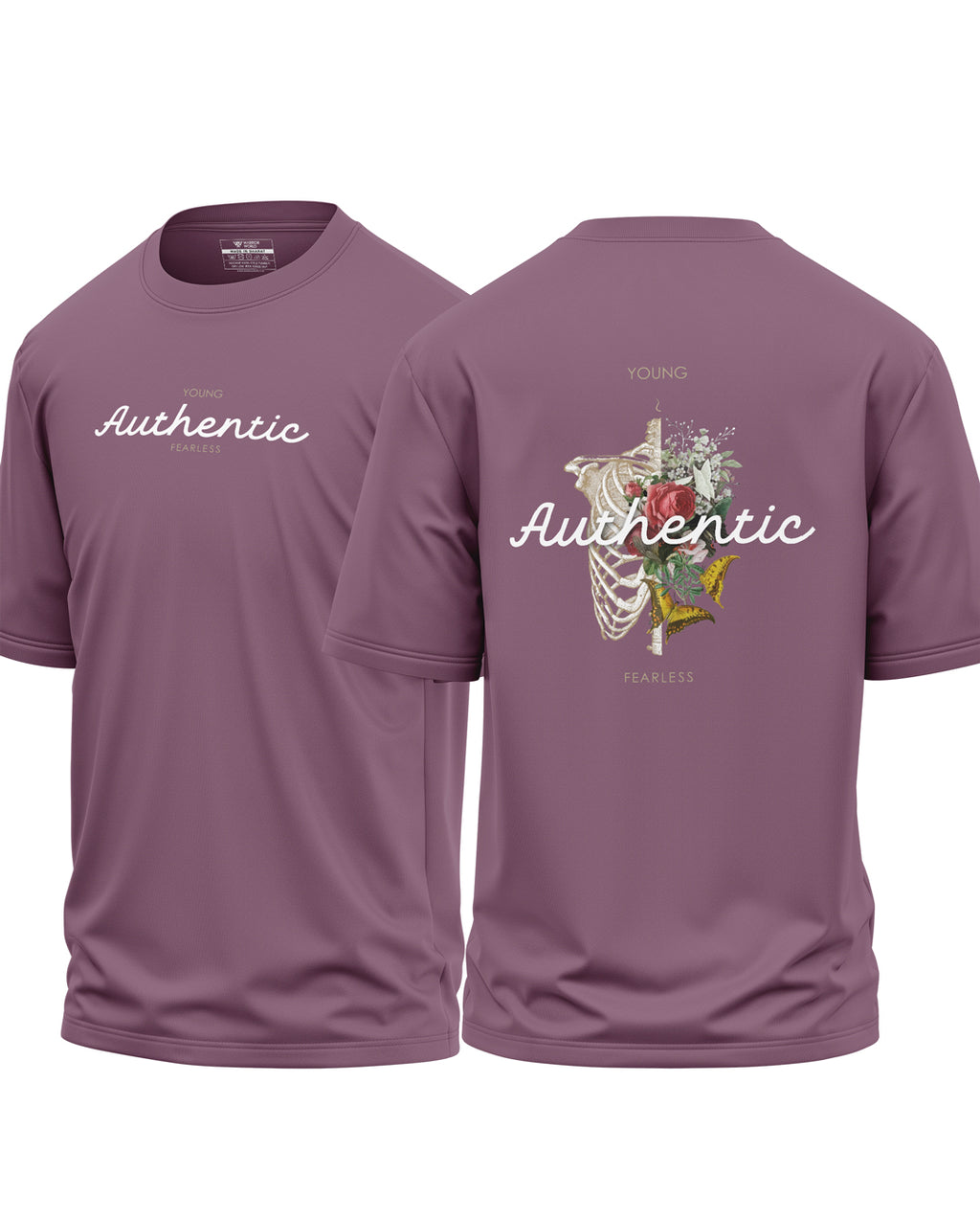 Authentic Fearless Cotton Oversized T-shirt