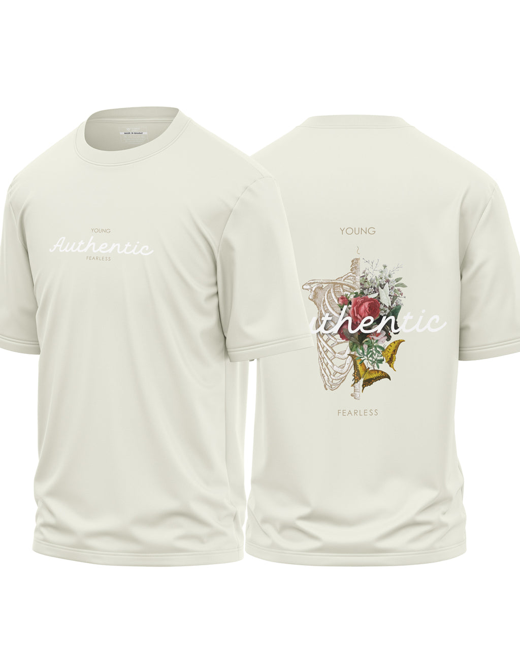 Authentic Fearless Cotton Oversized T-shirt