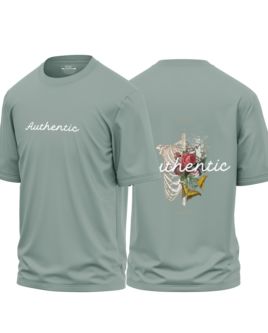 Authentic Fearless Cotton Oversized T-shirt