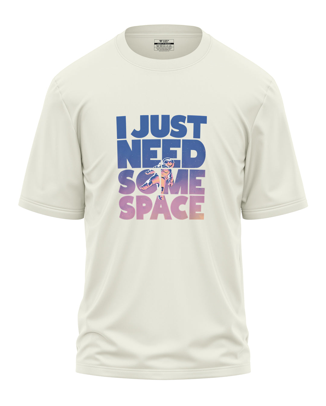 I Need Some Space Cotton Oversized T-shirt
