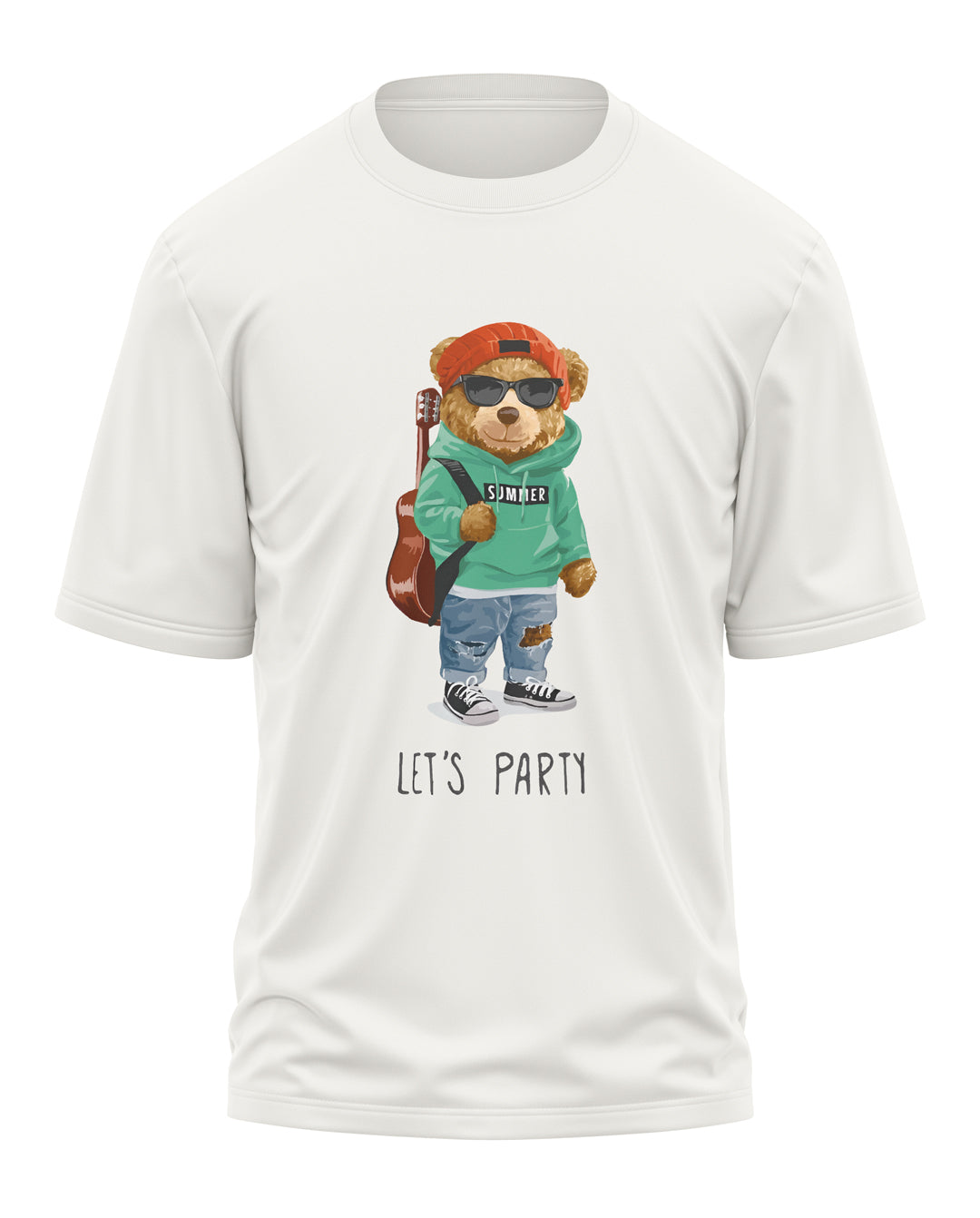 Lets Party Cotton Oversized T-shirt