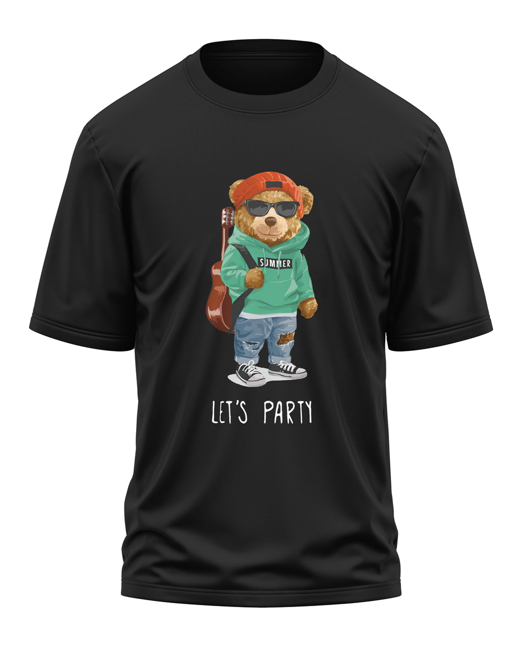 Lets Party Cotton Oversized T-shirt
