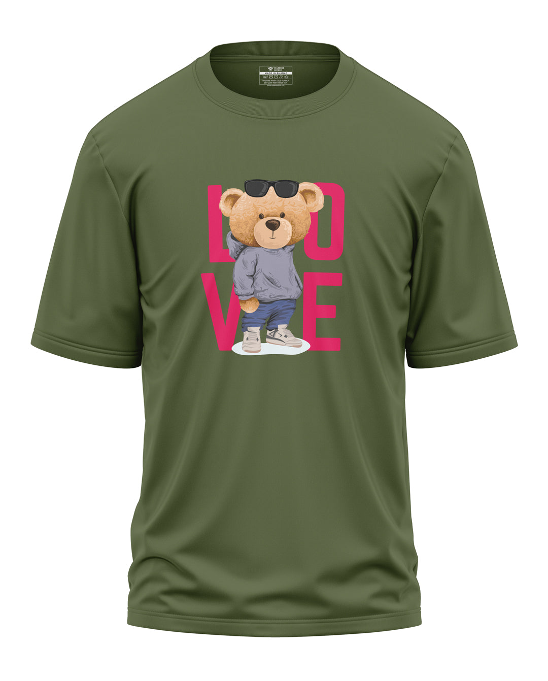 Love Teddy Cotton Oversized T-shirt