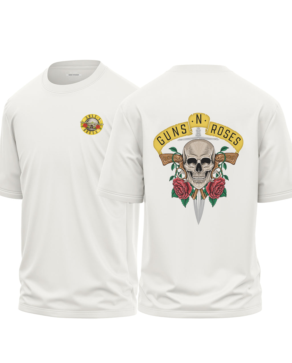 Guns N Roses Cotton Oversized T-shirt