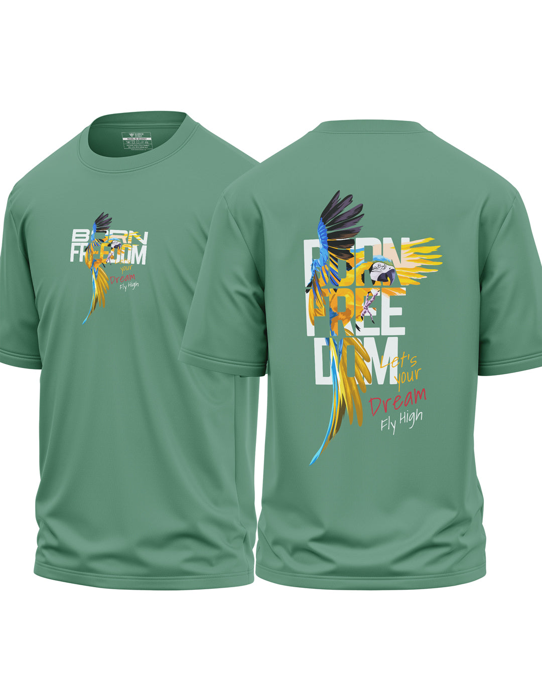 Born Freedom Cotton Oversized T-shirt