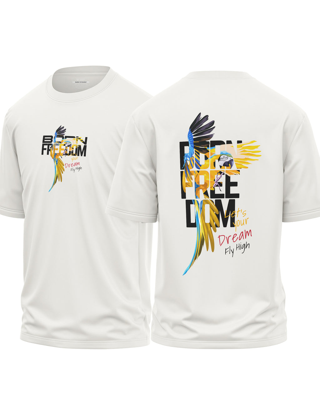 Born Freedom Cotton Oversized T-shirt