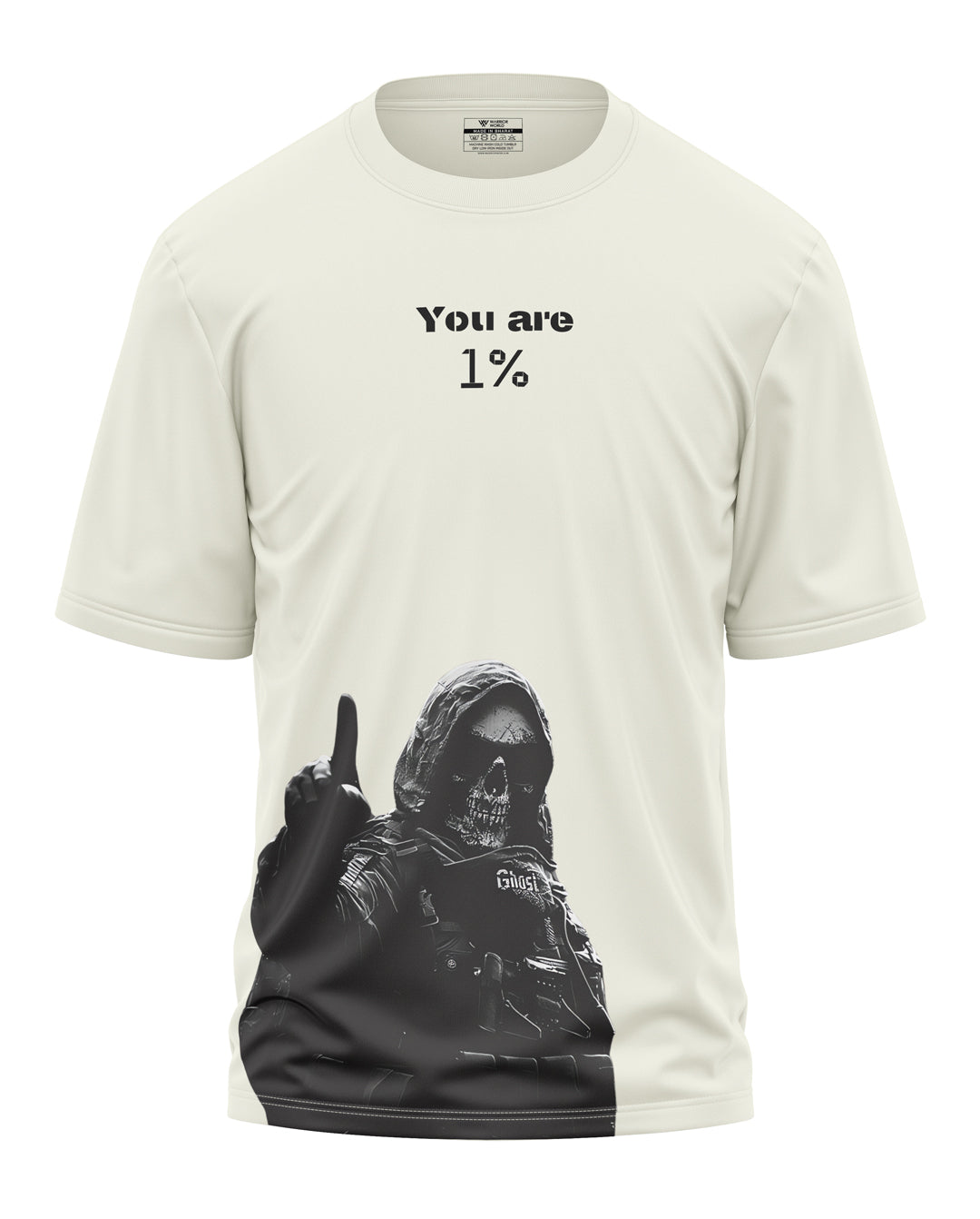 You Are 1% Cotton Oversized T-shirt