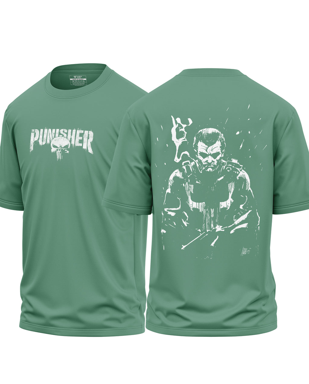 The Punisher Cotton Oversized T-shirt