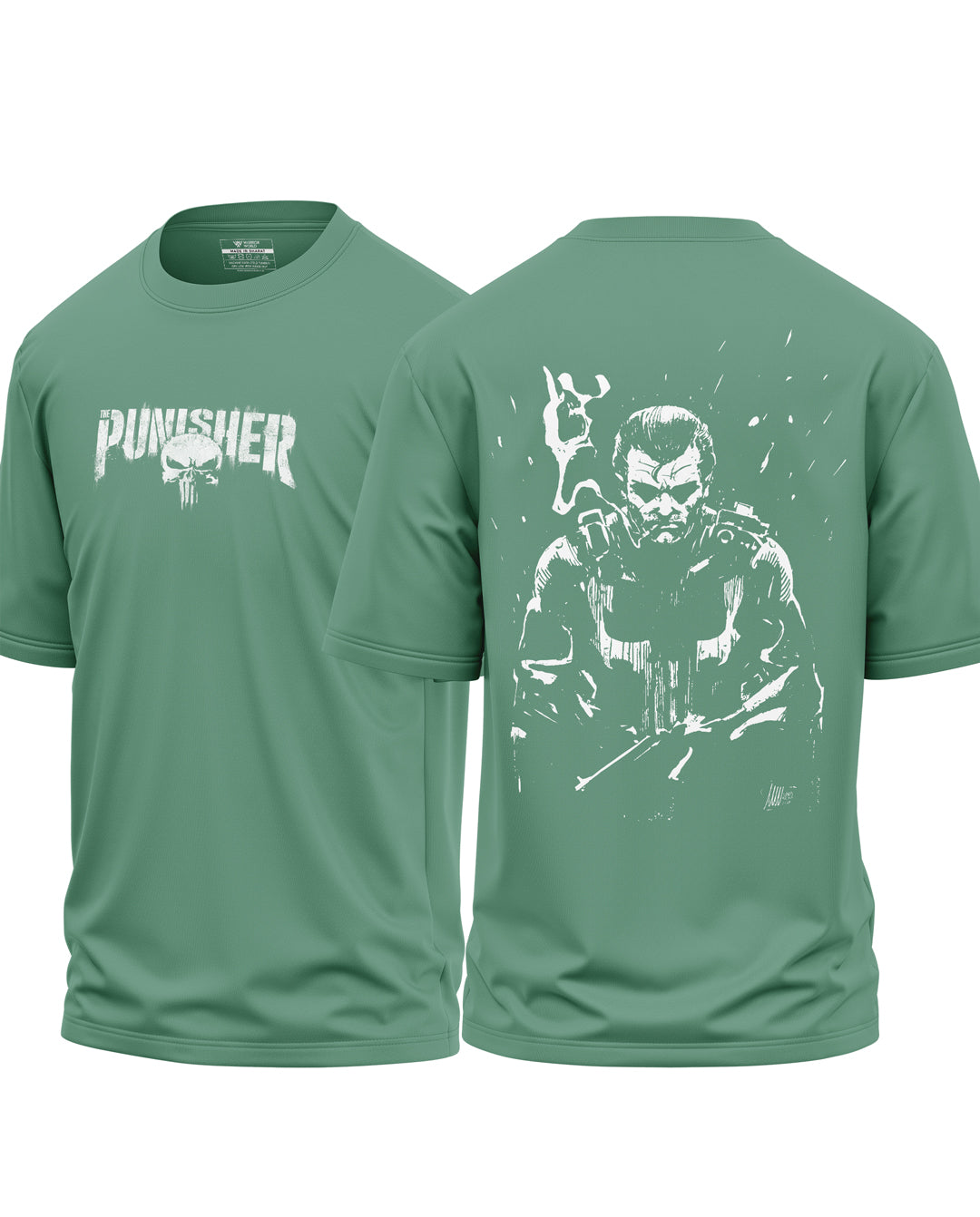 The Punisher Cotton Oversized T-shirt