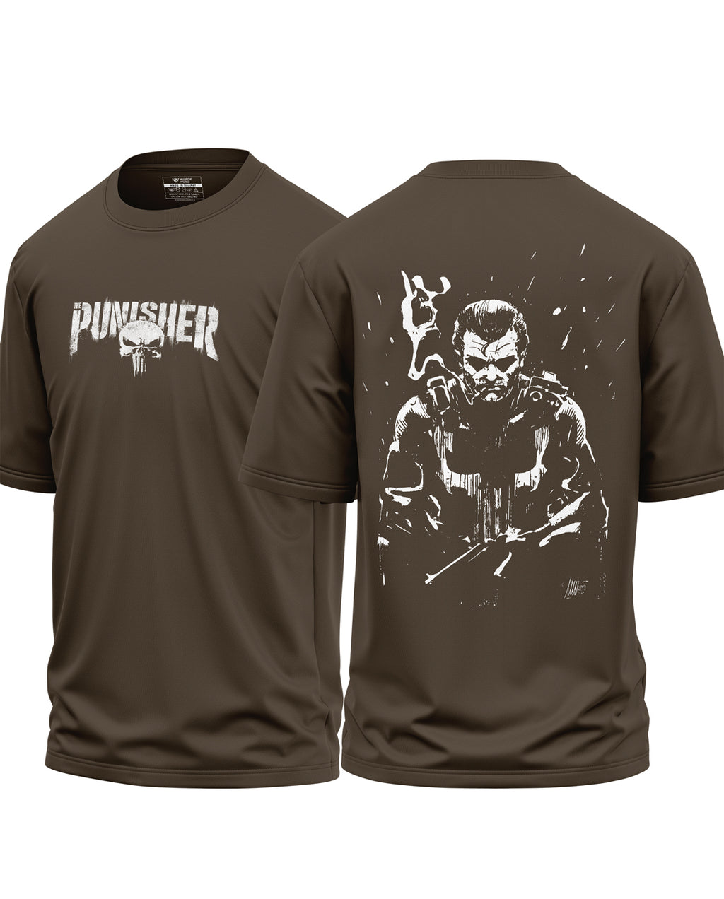 The Punisher Cotton Oversized T-shirt