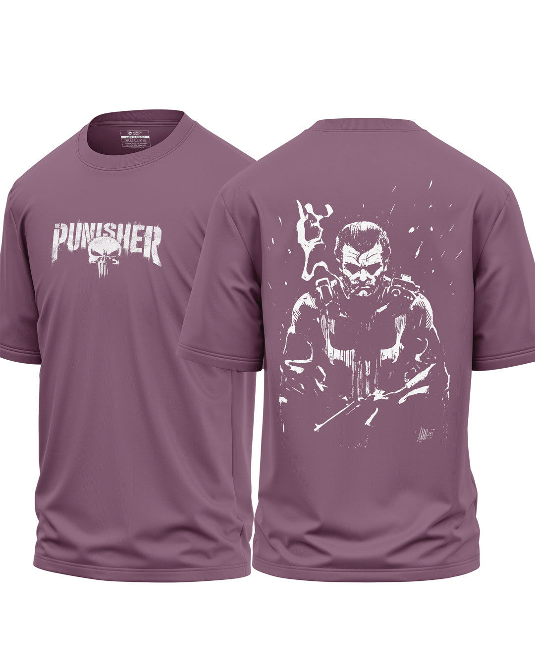 The Punisher Cotton Oversized T-shirt