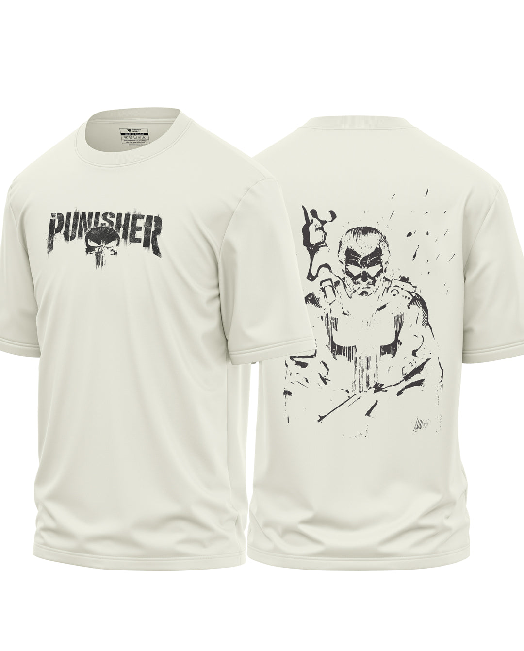 The Punisher Cotton Oversized T-shirt