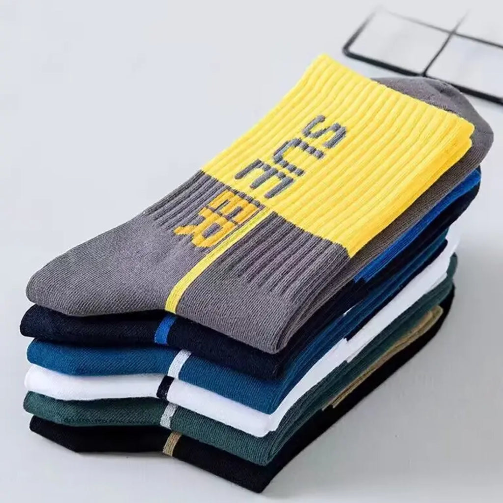6-Pair Crew Super Socks Combo