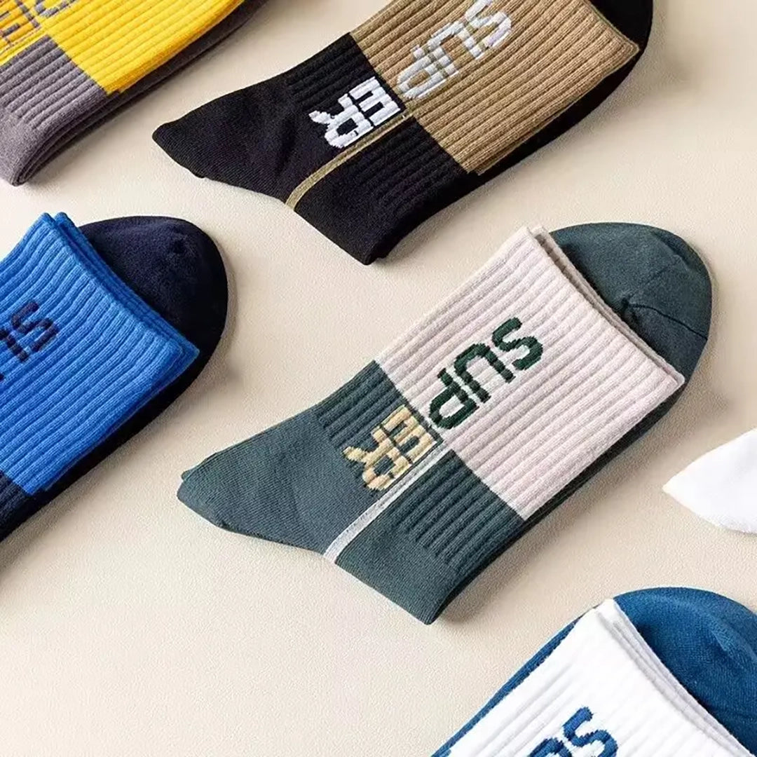 6-Pair Crew Super Socks Combo