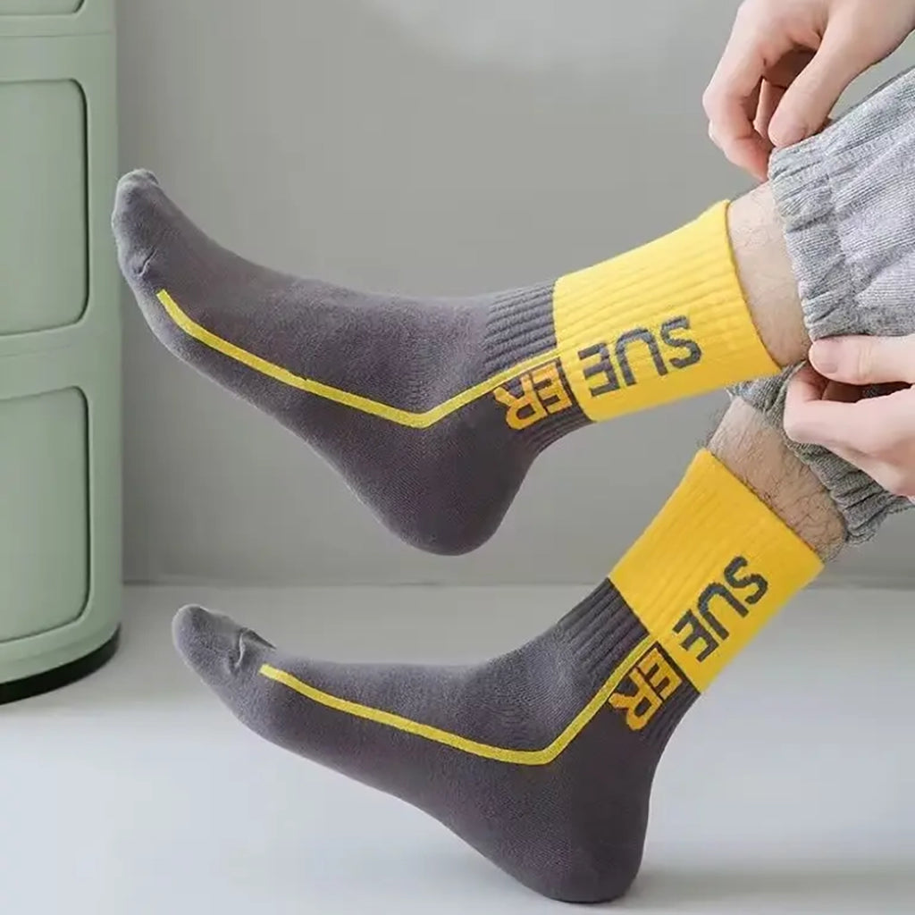 6-Pair Crew Super Socks Combo