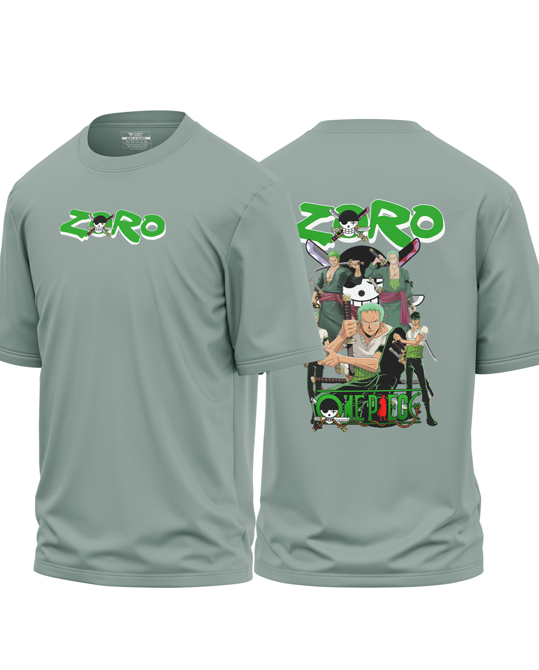 Zoro One piece Cotton Oversized T-shirt