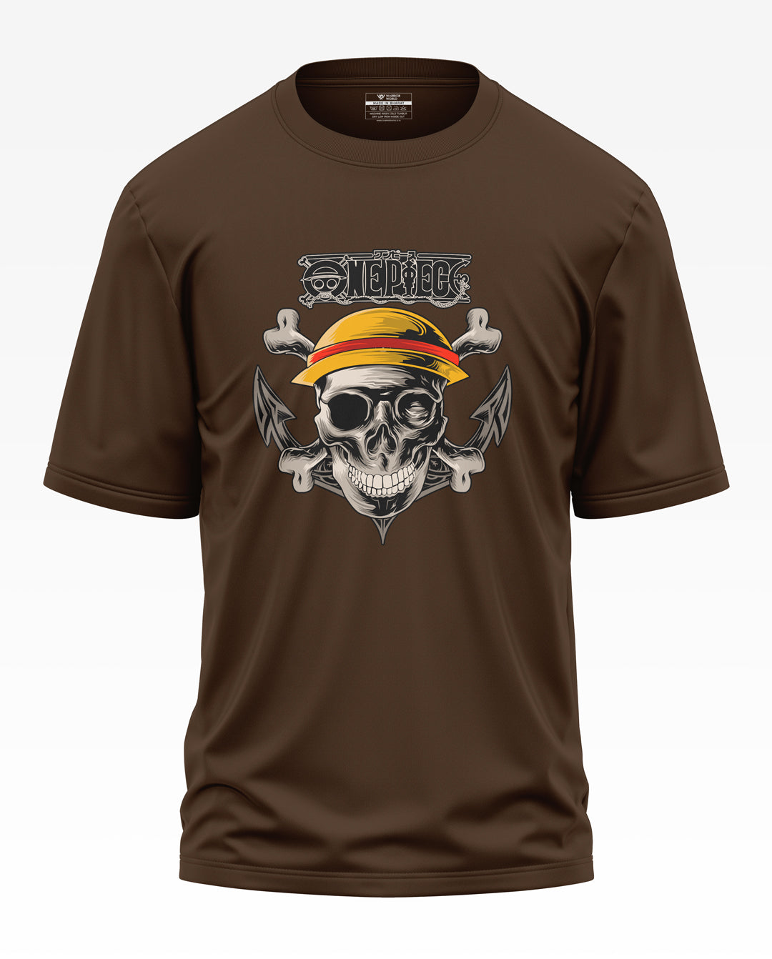 Onepiece Skull Cotton Oversized T-shirt