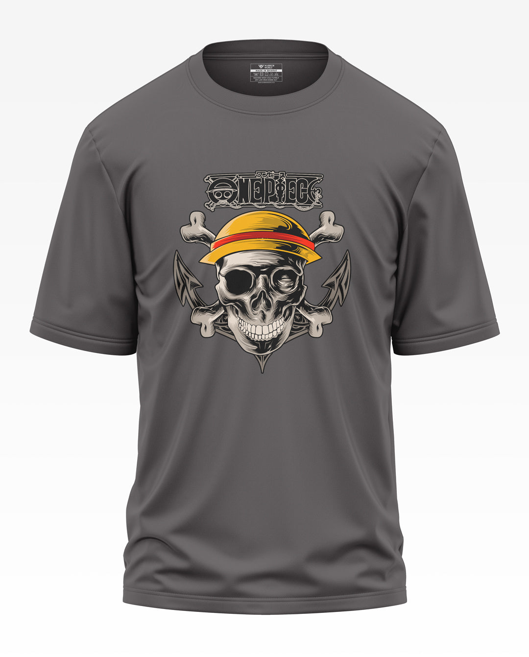 Onepiece Skull Cotton Oversized T-shirt