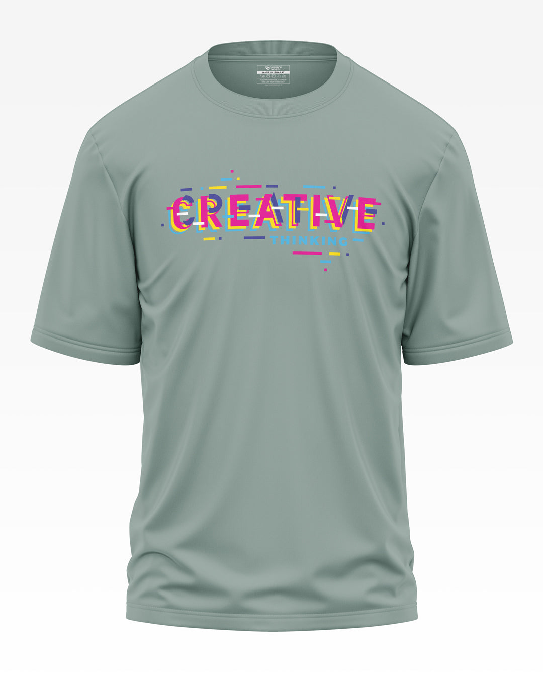 Creative Thinking Cotton Oversized T-Shirt