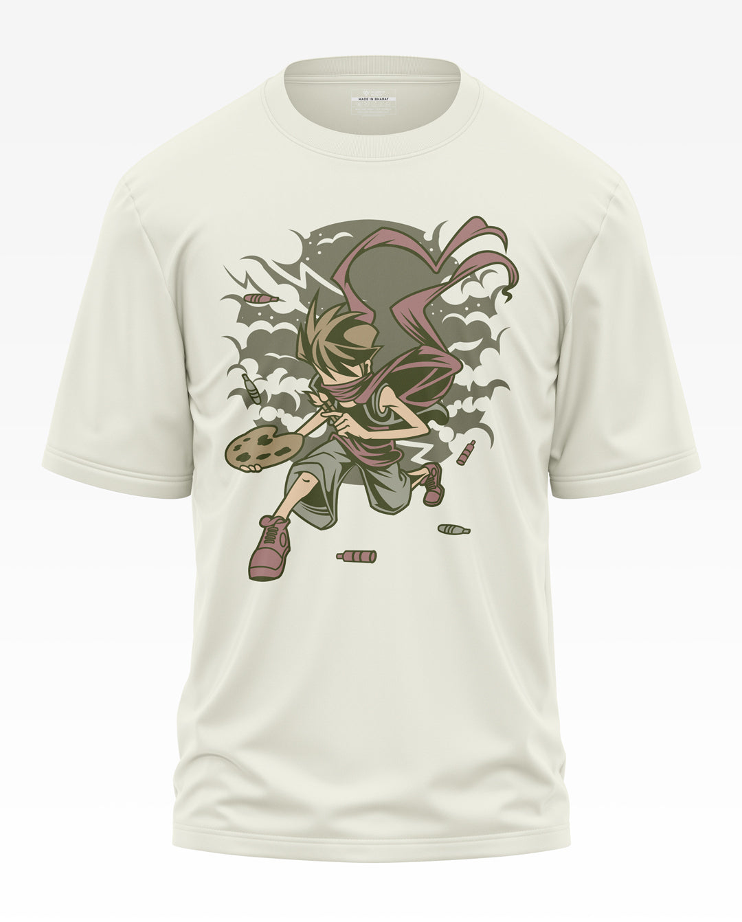Rable Painter Cotton Oversized T-Shirt