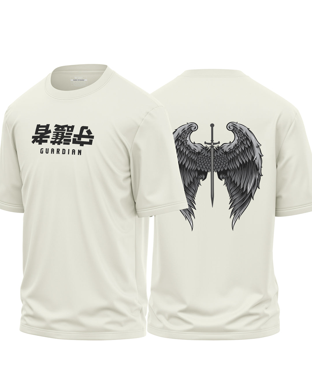 Guardian Wing Cotton Oversized T-Shirt