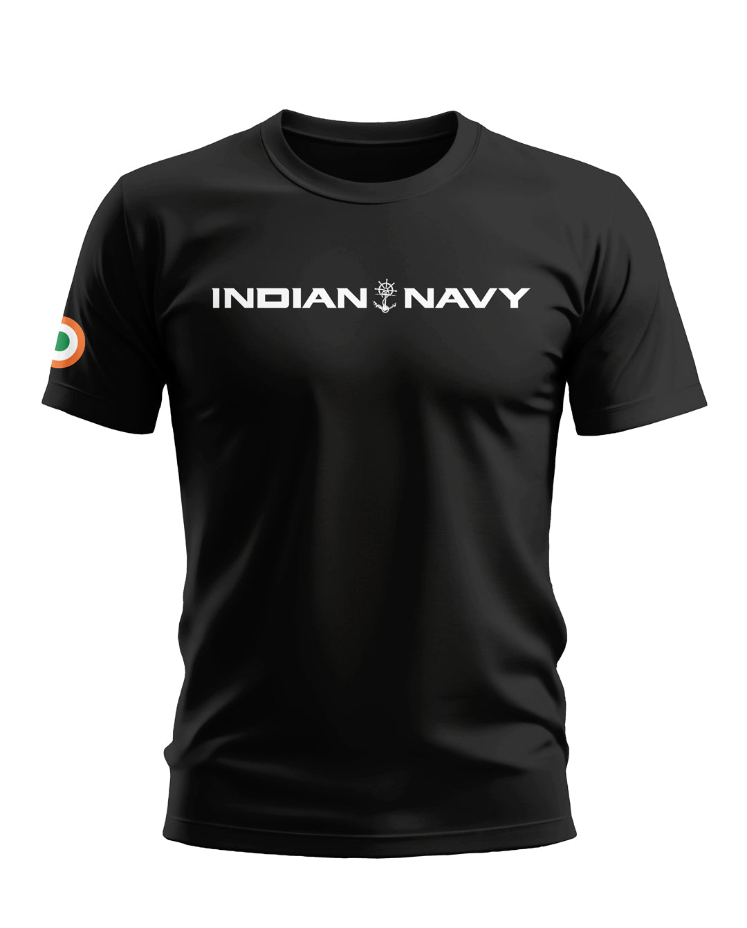 Indian Navy Anchor Soft Cotton T-shirt