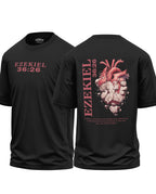 Ezekiel 36 26 Cotton Oversized T-Shirt