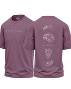 Balance Mind And Heart Cotton Oversized T-Shirt
