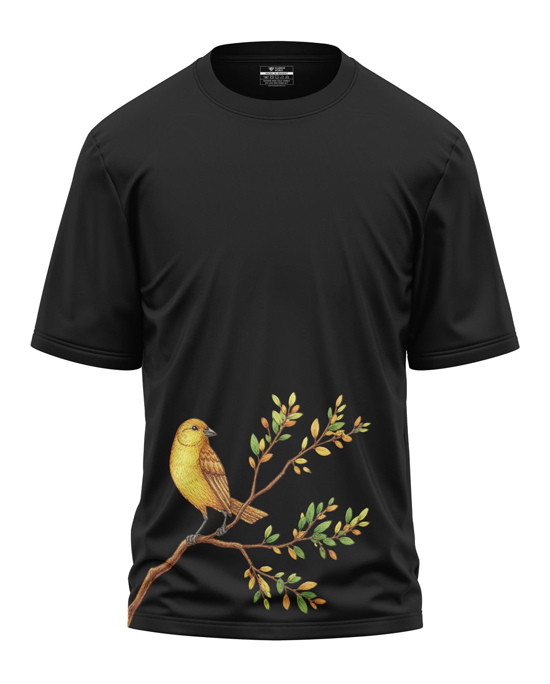 Golden Finch Branch Oversized T-Shirt